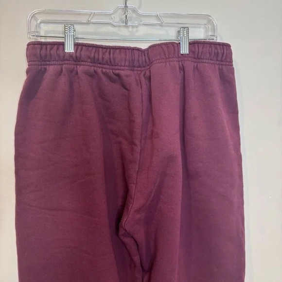Women’s ALO Accolade Straight leg Sweatpants Burgundy Truffle Large - Picture 9 of 10